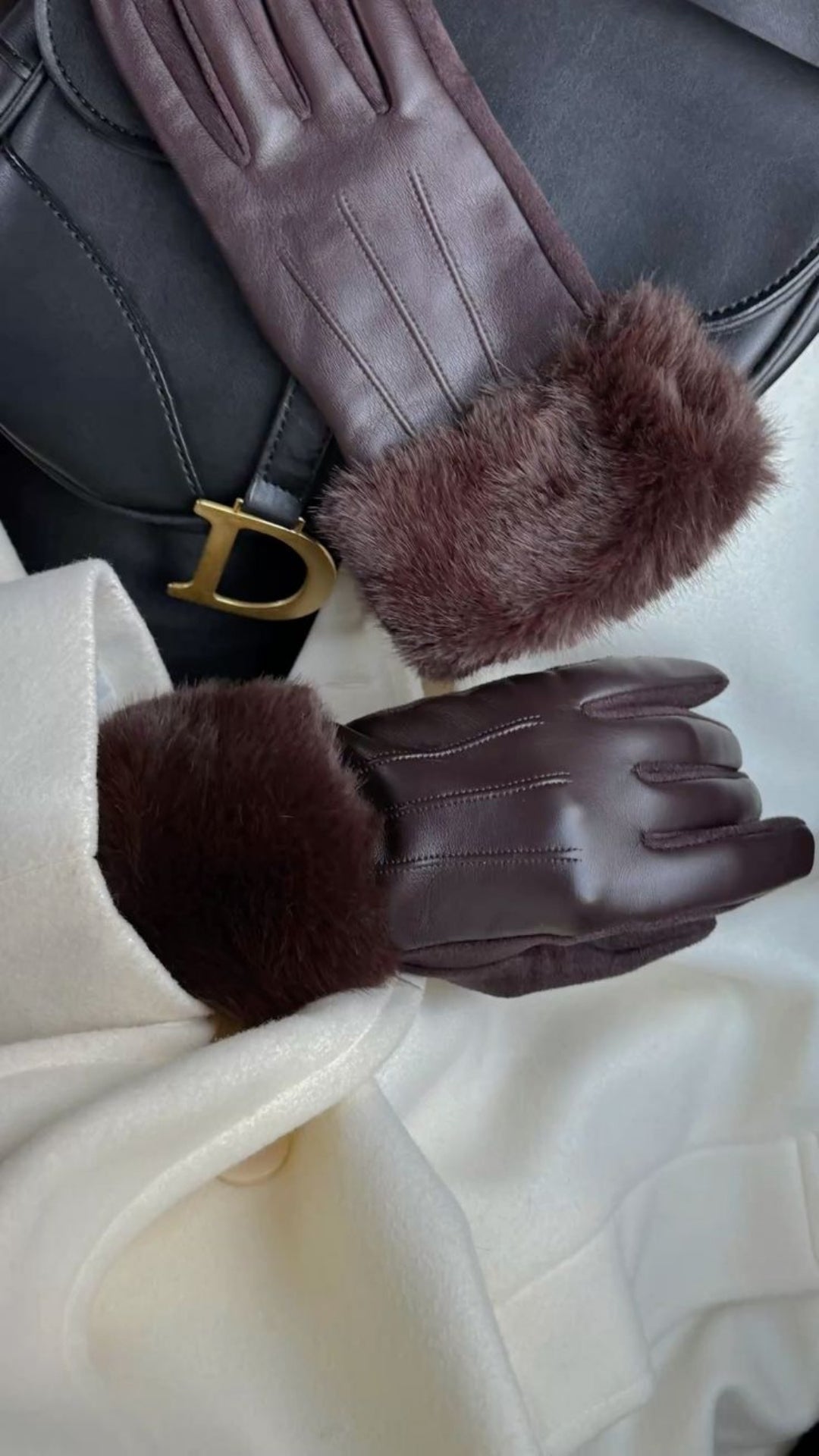 GANTS "HIVER VELOURS"